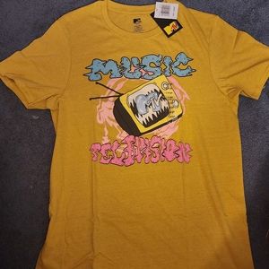 Mens trippy MTV tee